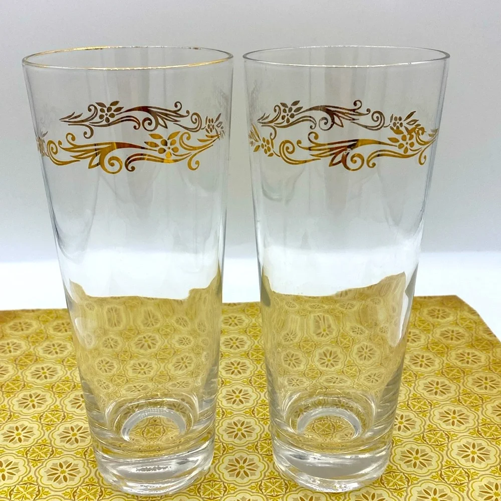 Mid-Century Modern Vintage High Ball Tumbler
